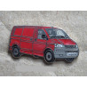 VOLKSWAGEN VW Pin T5 Transporter front red, very rare !!!