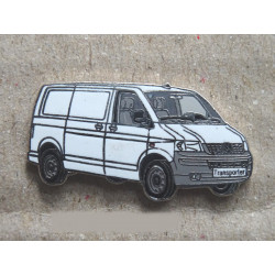 VOLKSWAGEN VW Pin T5 Transporter front white, very rare !!!