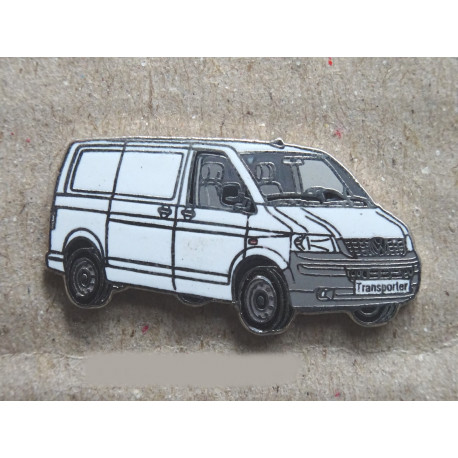 VOLKSWAGEN VW Pin T5 Transporter front white, very rare !!!
