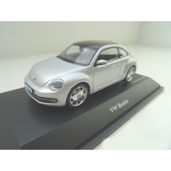 VOLKSWAGEN VW Beetle Modellauto in 1:43 von Schuco silber 450747100