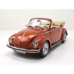 VOLKSWAGEN VW Käfer 1303 Cabrio Modellauto NOREV in 1:18 brasilbraun NEU 188526