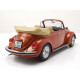 VOLKSWAGEN VW Beetle 1303 Convertible model car NOREV in 1:18 brown NEW 188526