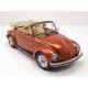 VOLKSWAGEN VW Beetle 1303 Convertible model car NOREV in 1:18 brown NEW 188526