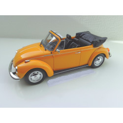 VW 1303 Beetle convertible from NOREV in 1:18 orange VOLKSWAGEN NEW 188521