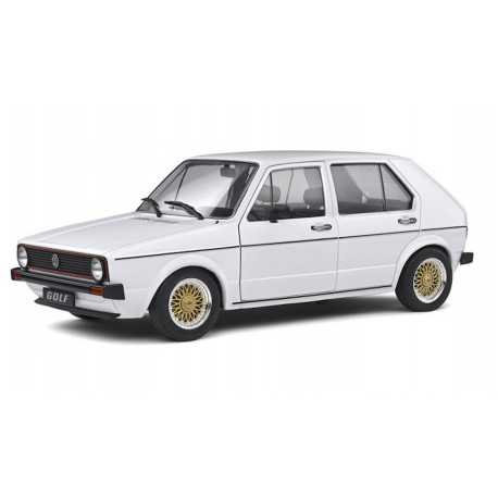 VOLKSWAGEN VW Golf 1 Modellauto in 1:18 von Solido weiss NEU Limitiert  S1800211