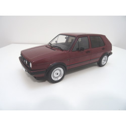 VOLKSWAGEN VW Golf 2 GTI from MCG in 1:18 red metallic NEW 18391