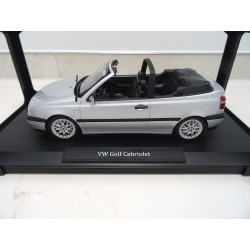 VOLKSWAGEN VW Golf 3 Convertible from NOREV in 1:18 silver  NEW 188468