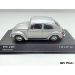 VW Beetle 1302 1970 silver 1:43