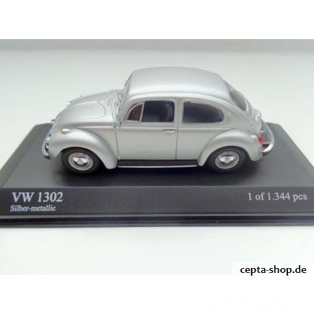 VW Beetle 1302 1970 silver 1:43