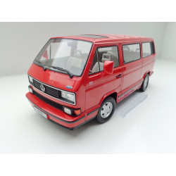 VOLKSWAGEN VW T3 b Multivan Modellauto in 1:18 KK Scale rot Last Limited Edition KKDC180142