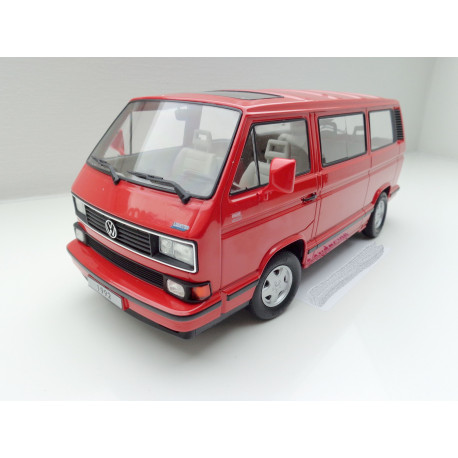 VW T3 b Multivan in 1:18 KK Scale red Last Limited Edition KKDC180142