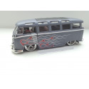 VOLKSWAGEN VW T1 Bus Samba flames gray matt 1:24
