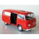 VOLKSWAGEN VW T2 Bus in 1:24 Welly red New 22472W