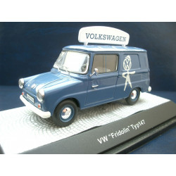 VW Fridolin type 147 blue VW service technician 1:43