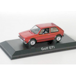 VOLKSWAGEN VW Golf 1 GTI red original interior 1:43