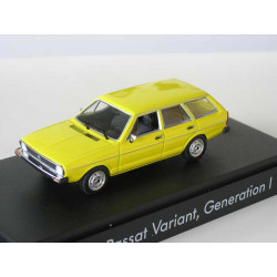 VOLKSWAGEN VW Passat Variant B1 1975 yellow 1:43 Minichamps