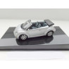 VW New Beetle Cabrio open silver 1:43