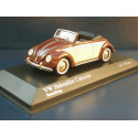 VW Beetle Convertible Hebmüller 1949 Brown-beige 1:43