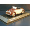 VW Beetle Convertible Hebmüller 1949 Brown-beige 1:43