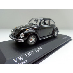 VOLKSWAGEN VW Beetle 1302 black 1:43 Minichamps 430055007