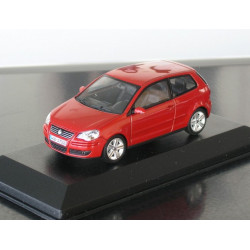 VOLKSWAGEN VW Polo 4 9N3 modelcar sunset red metallic 1:43