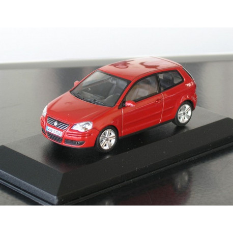VOLKSWAGEN VW Polo 4 9N3 modelcar sunset red metallic 1:43