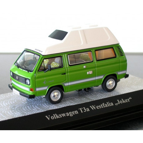 VW T3 Camper a high roof Joker green 1:43