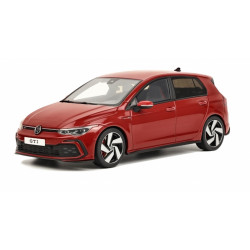 VOLKSWAGEN VW Golf 8 GTI model car from OTTO in 1:18 red metallic NEW OT405