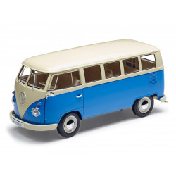 VOLKSWAGEN VW T1 Bus 1963 blue/white 1:18 from Welly NEW