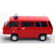 VOLKSWAGEN VW T3 b Bus Syncro Fire Brigade Münster 1:18 KK Scale KKDC180966