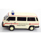 VOLKSWAGEN VW T3 b Bus Syncro Ambulance DRK model car 1:18 KK Scale KKDC180968