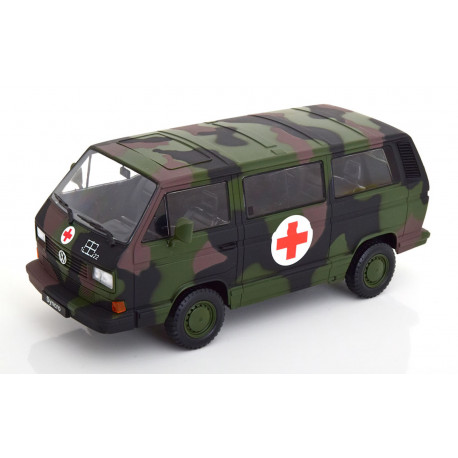 VOLKSWAGEN VW T3 b Bus Syncro Bundeswehr model car 1:18 KK Scale KKDC180969S