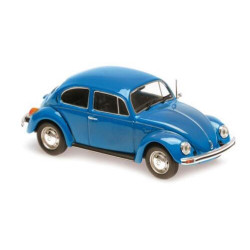 VOLKSWAGEN VW Beetle 1200 model car Maxi/Minichamps 1:43 blue 940057101