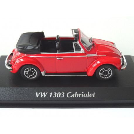 VOLKSWAGEN VW Käfer 1303 Cabrio Modellauto Maxi-/Minichamps 1:43 rot 940055131