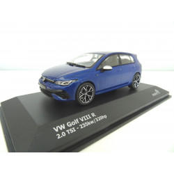 VOLKSWAGEN VW Golf 8 R model car from Solido in 1:43 scale blue new S4311801