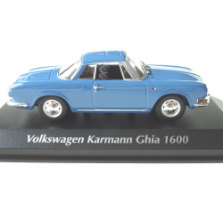 VOLKSWAGEN VW Karmann model car Mini/Maxichamps 1:43 blue 940050221