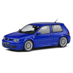 VOLKSWAGEN VW Golf 4 R32 model car blue in 1:43 Solido S4313601
