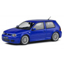 VOLKSWAGEN VW Golf 4 R32 model car blue in 1:43 Solido S4313601