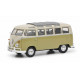 VOLKSWAGEN VW T1 b Bus Samba model car Schuco 1:43 green-grey 450359200