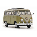VOLKSWAGEN VW T1 b Bus Samba model car Schuco 1:43 green-grey 450359200
