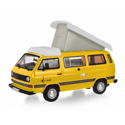 VOLKSWAGEN VW T3 a Bus Joker model car by Schuco 1:43 yellow 450359300