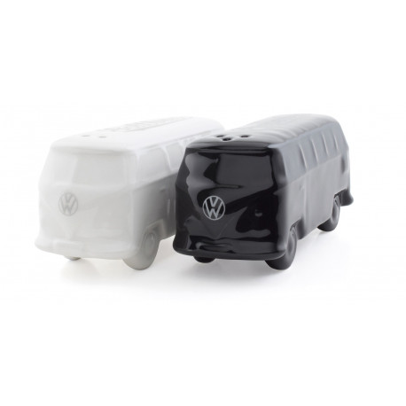 VOLKSWAGEN VW salt & pepper shaker T1 T2 T3 T4 Multivan California black