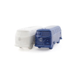 VOLKSWAGEN VW salt & pepper shaker T1 T2 T3 T4 Multivan California blue