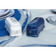 VOLKSWAGEN VW salt & pepper shaker T1 T2 T3 T4 Multivan California blue