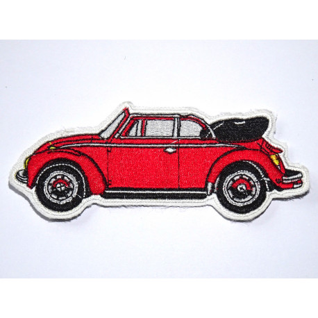Patch for VW Beetle convertible red