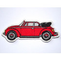 Patch for VW Beetle convertible red