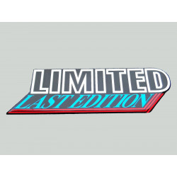 LIMITED LAST EDITION emblem - LLE emblem for VW Bus T3 Multivan