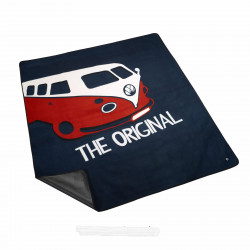 VOLKSWAGEN VW T1 Bulli Picknickdecke blau T2 T3 T4 T5 T6 Multivan California