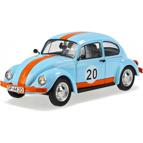 VOLKSWAGEN VW Beetle 1200 model car Schuco 1:43 Gulf 450270400