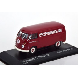 VOLKSWAGEN VW T1 Bus model car Minichamps 1:43 PORSCHE 943052203